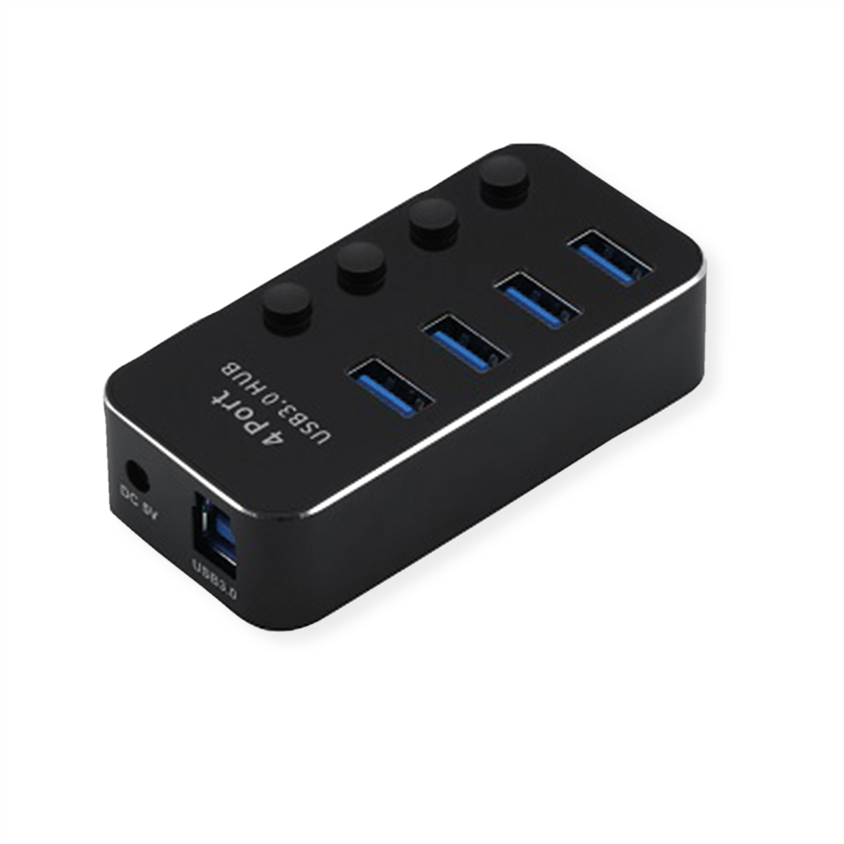 ROLINE USB 3.2 Gen 1 Notebook Hub, 4 Ports, einzeln  (BILD2)