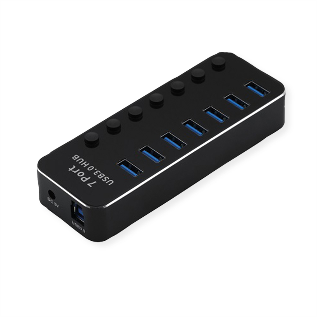 ROLINE USB 3.2 Gen 1 Notebook Hub, 7 Ports, einzeln  (BILD2)