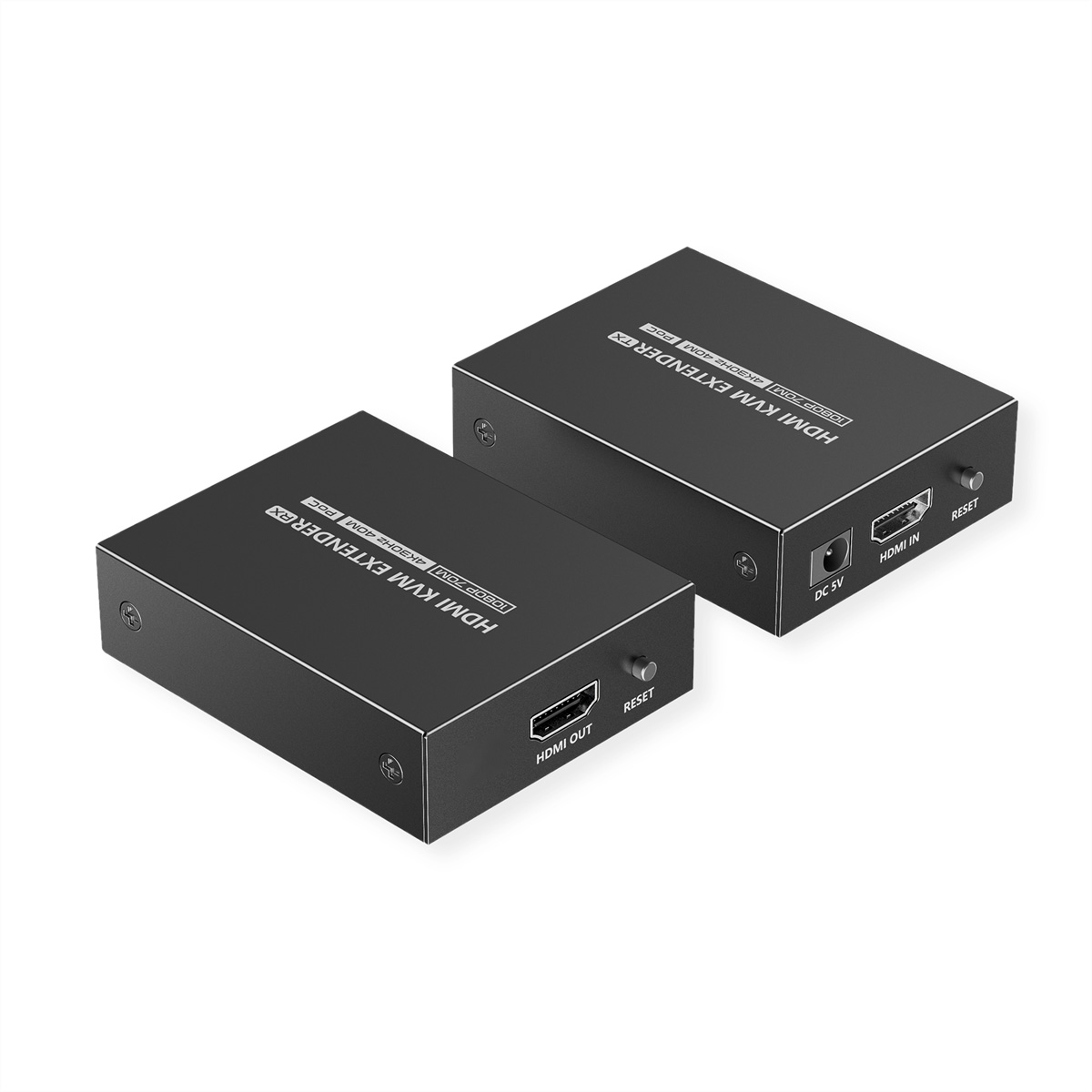 VALUE KVM Verlängerung über Kat.6/6A, HDMI 4K30, max. 40m