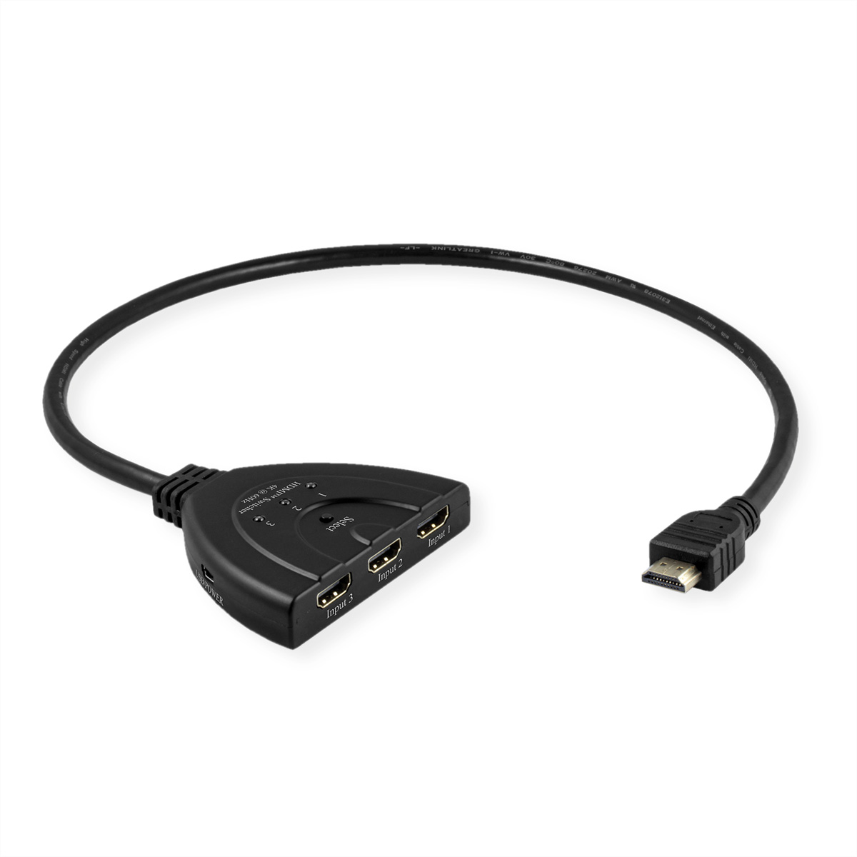 VALUE 4K HDMI Switch, 3-fach