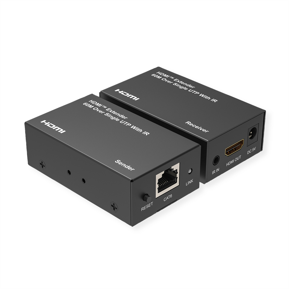 VALUE HDMI Verlängerung über Twisted Pair, 60m