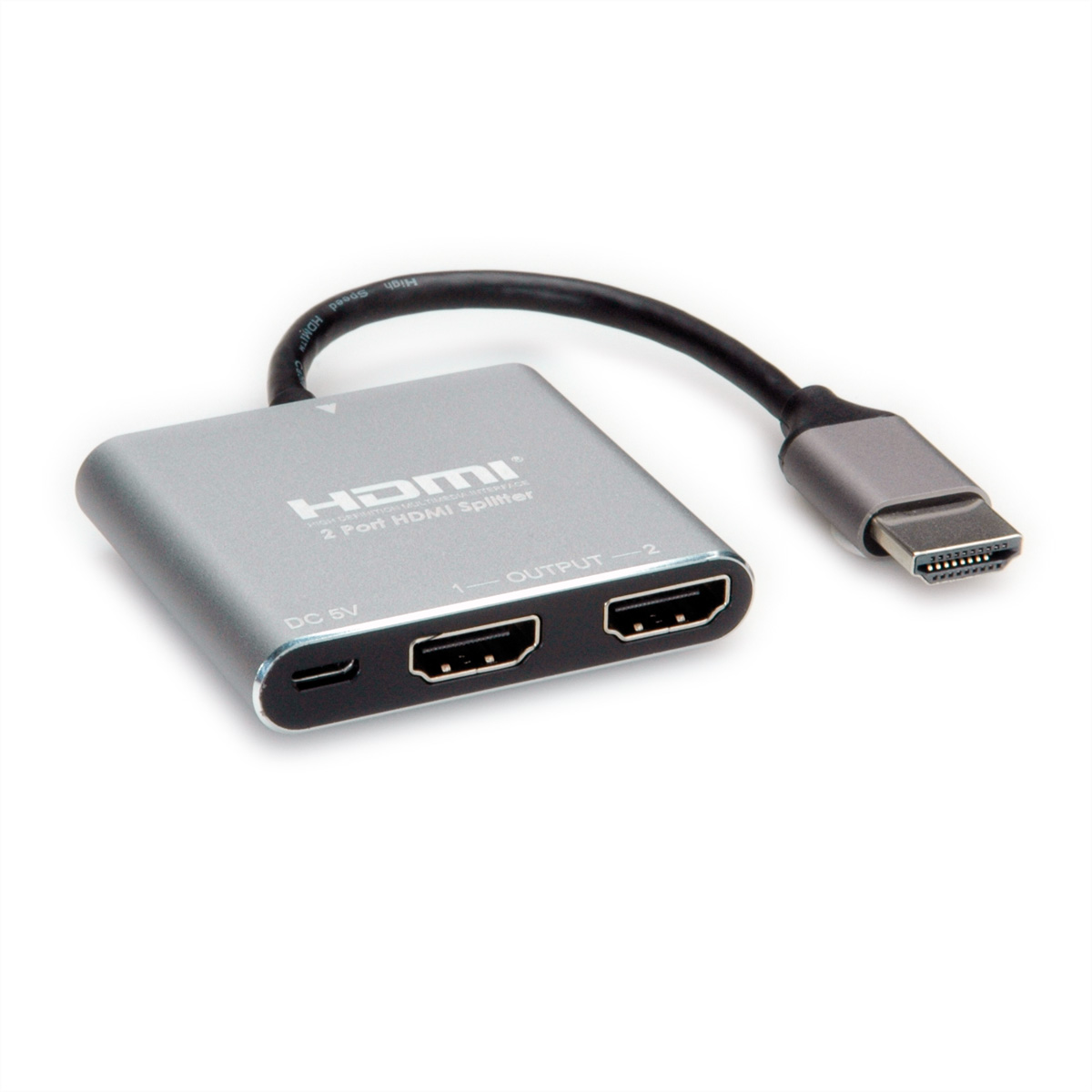 VALUE Video-Splitter, HDMI 4K, 2fach, VALUE 14.99.3585  (BILD2)