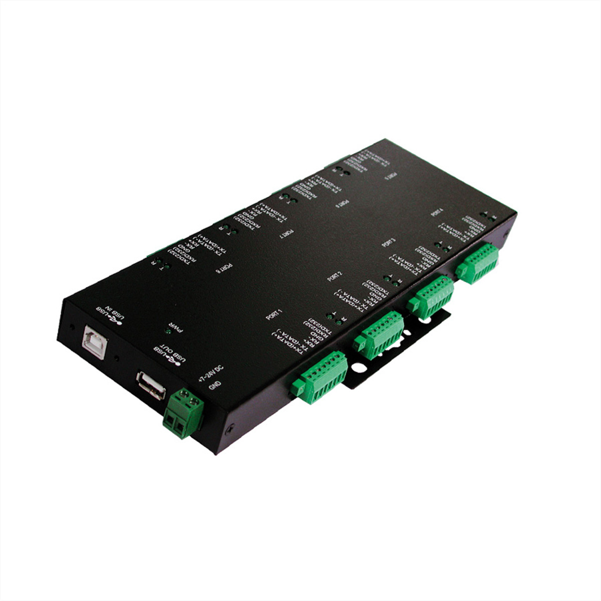 EX-1339HMVS USB 2.0 zu 8S RS-232/422/485 Surge Protection, 2.5KV Optical Isolatio