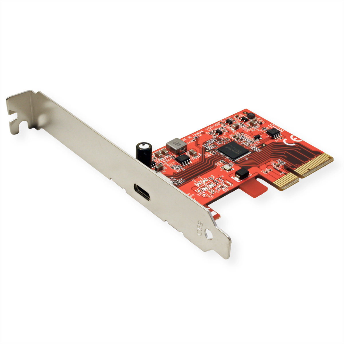 ROLINE PCI-Express-Karte, USB 3.2 Gen 2x2, 1 Port Typ C,  (BILD2)