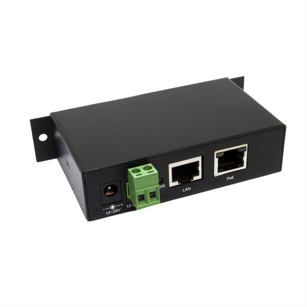 EXSYS EX-6007POE - Gigabit Ethernet - 10,100,1000 Mbit/s - Schwarz - IEEE 802.3af - 48 V