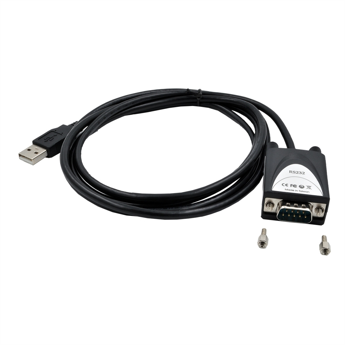EXSYS - Serieller Adapter - USB - RS-232 - Schwarz (EX-1311-2-5V)