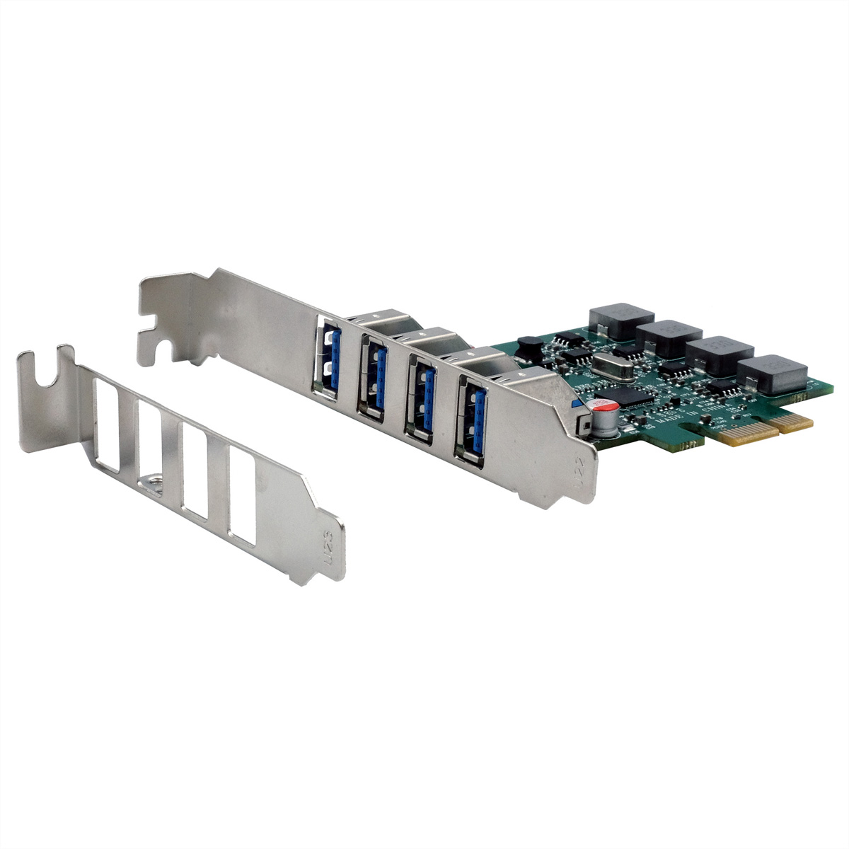 EXSYS EX-11194 4-Port USB 3.2 Gen 1 PCIe Karte