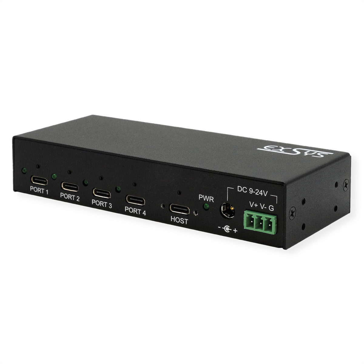 EX-12294HMS 4 Port USB 3.2 Metall HUB 4x C