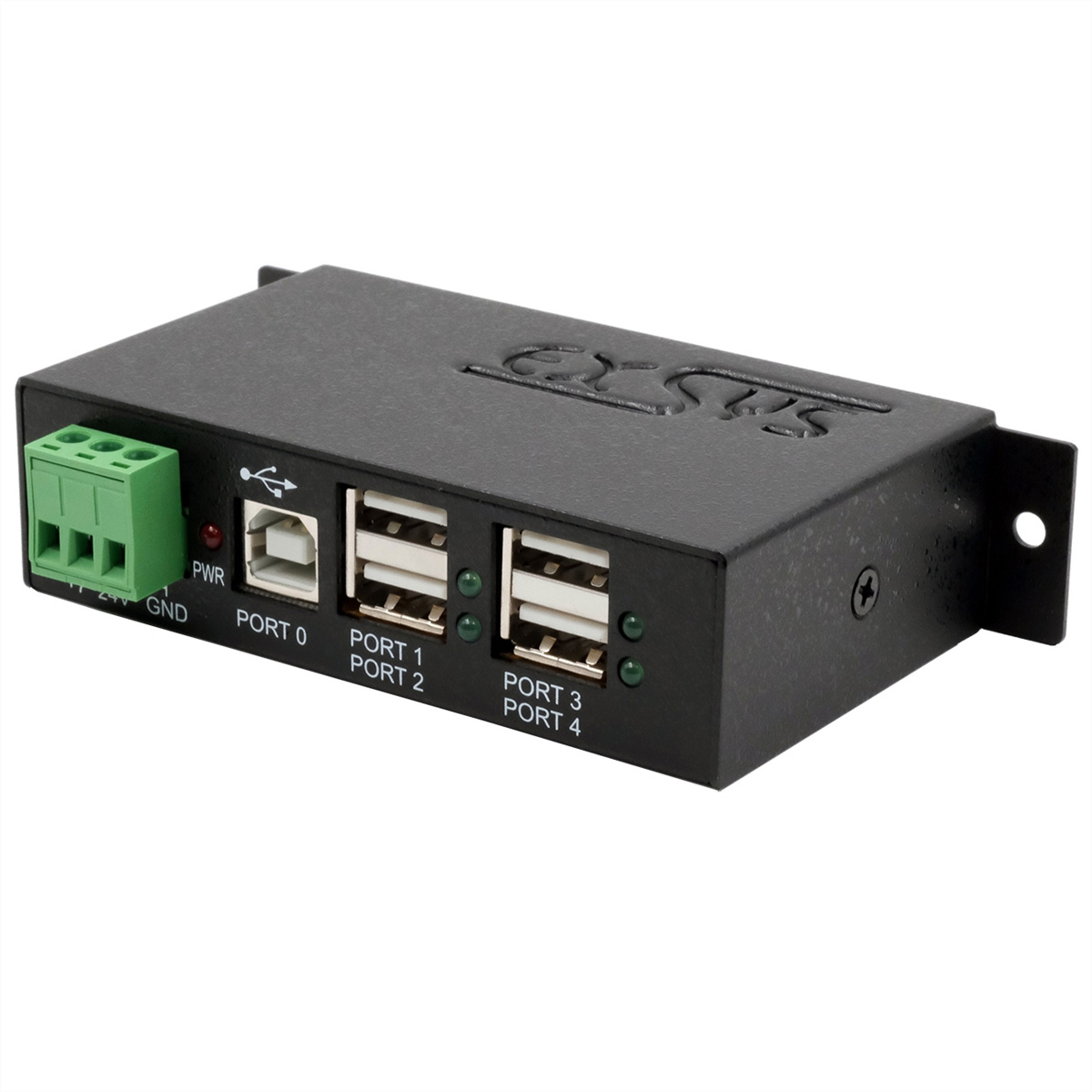 EXSYS EX-1163HMS USB 2.0 Hub Metall 4-Port