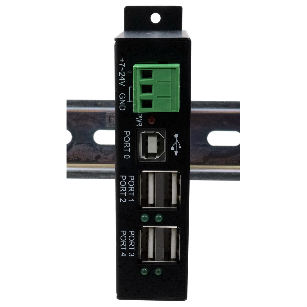 EXSYS EX-1163HMS USB 2.0 Hub Metall 4-Port