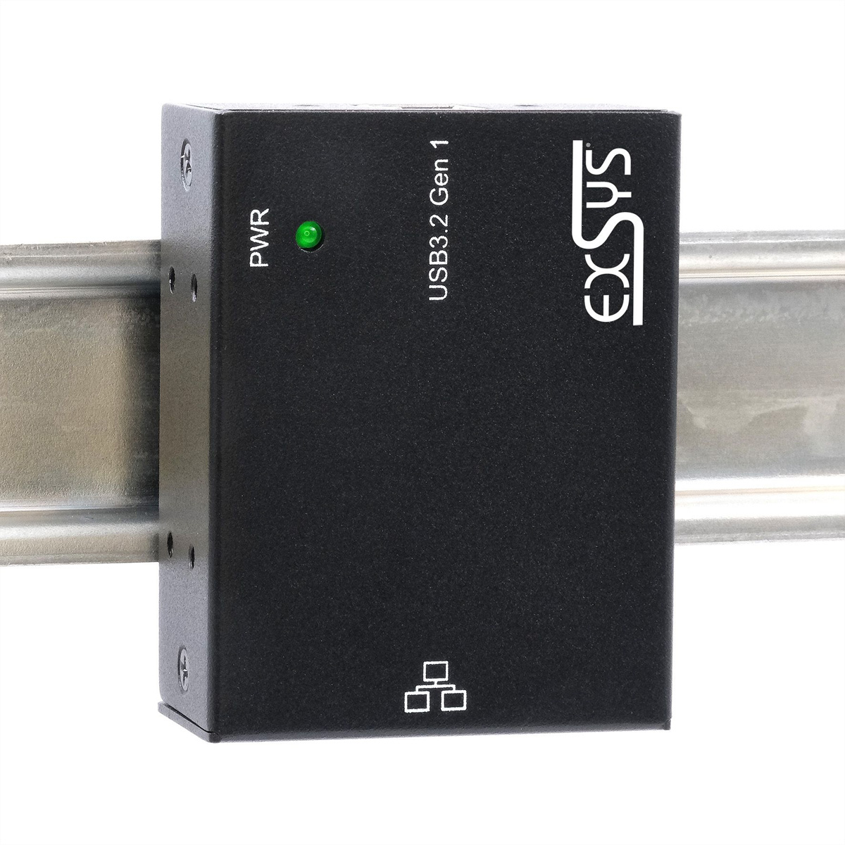 EXSYS EX-13020HMV USB 3.2 zu Ethernet 1Gigabit C-Anschluss