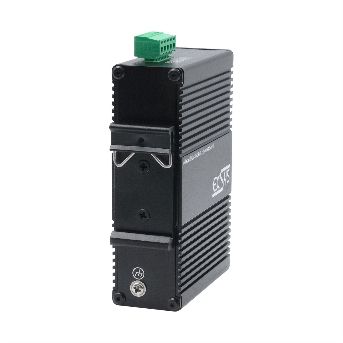 EXSYS EX-62030MPoE-SFP-5+1 Port Industrial Gigabit SFP PoE+ Mini Switch, Web Managed