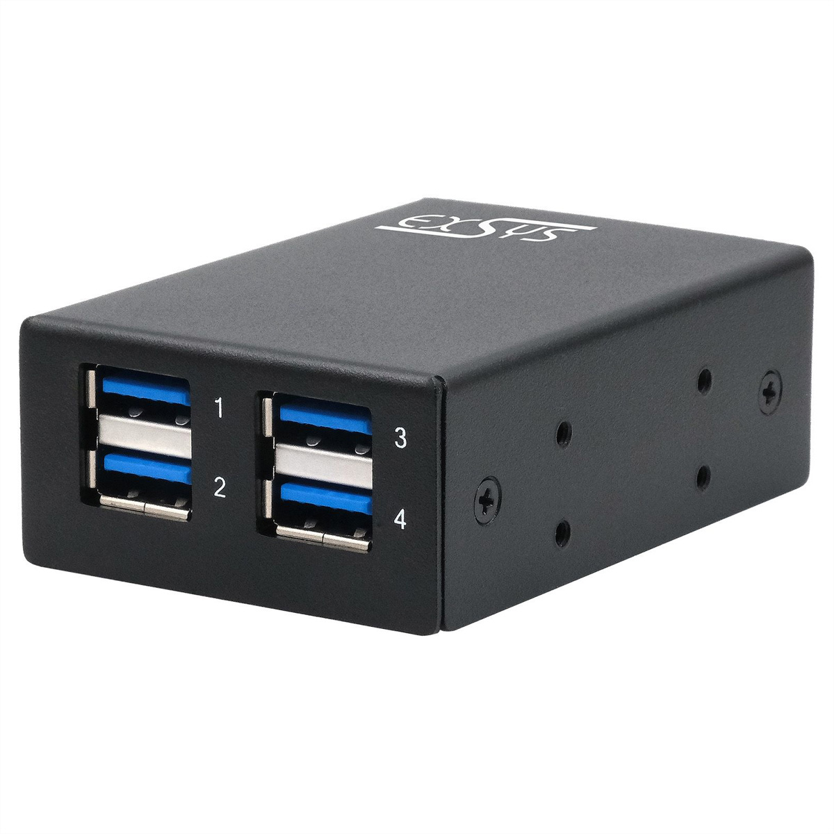 Exsys EX-11240HMS 4-Port USB 3.2 Gen 1 Hub USB Hub