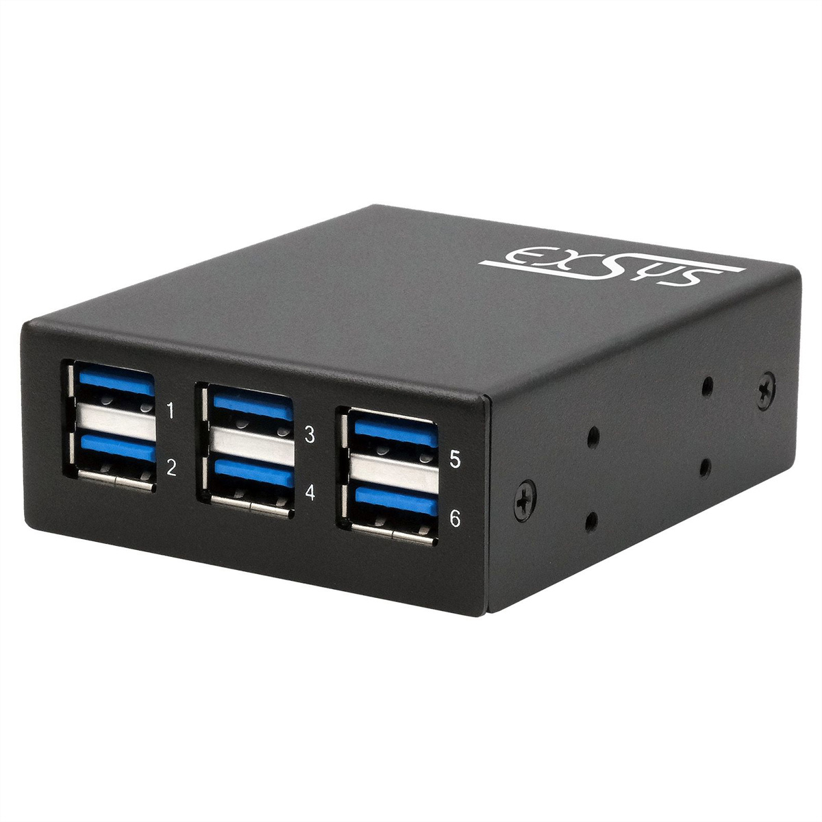EXSYS EX-11246HMS 6-Port USB 3.2 Gen 1 Hub USB Hub