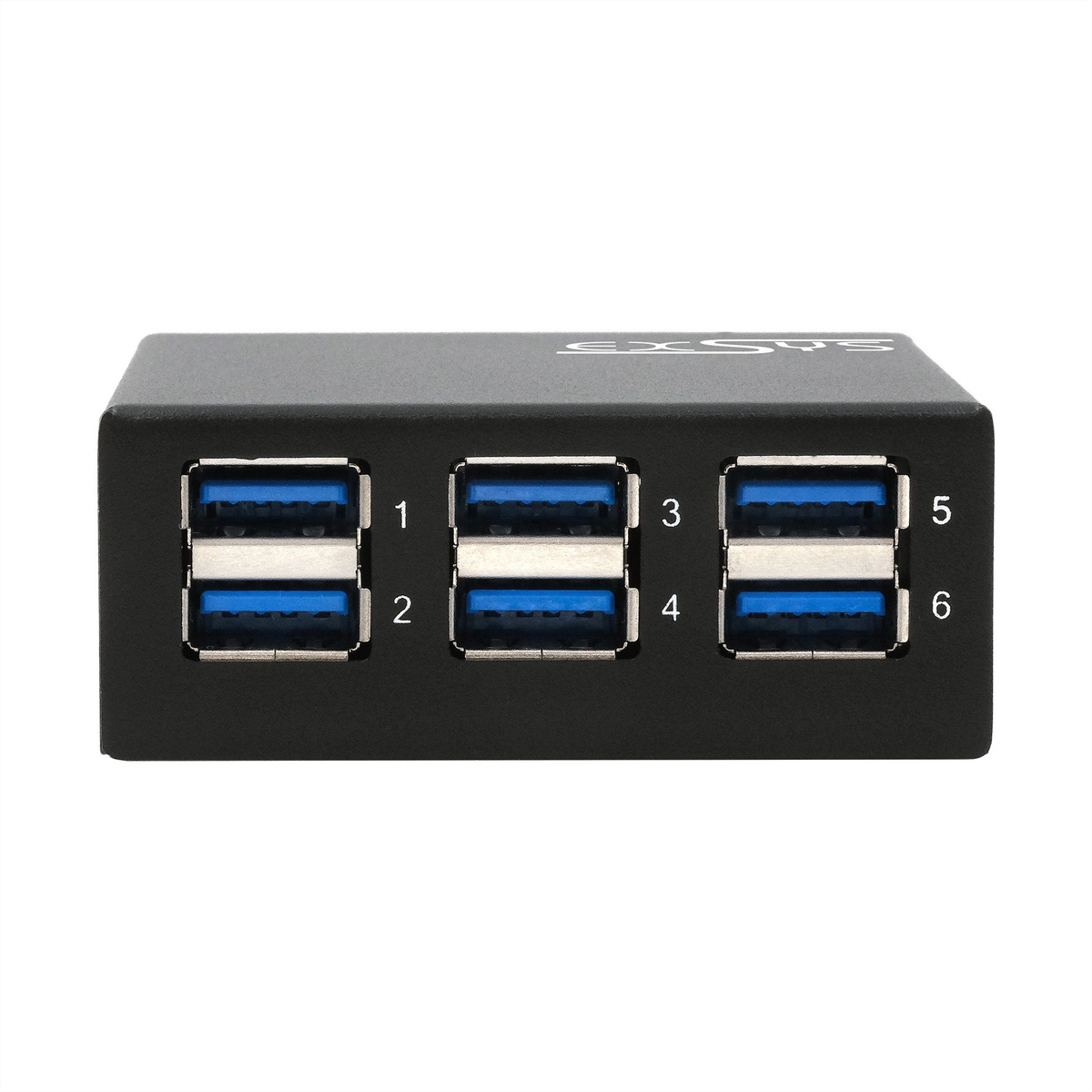 EXSYS EX-11246HMS 6-Port USB 3.2 Gen 1 Hub