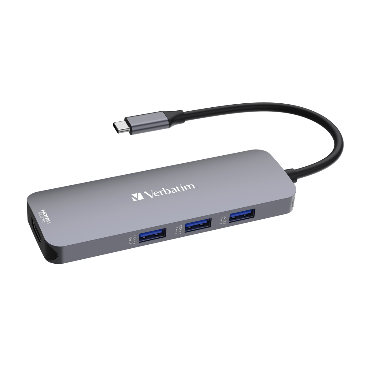 VERBATIM USB-C Multiport CMH-08, VERBATIM 32151 32151 (BILD2)