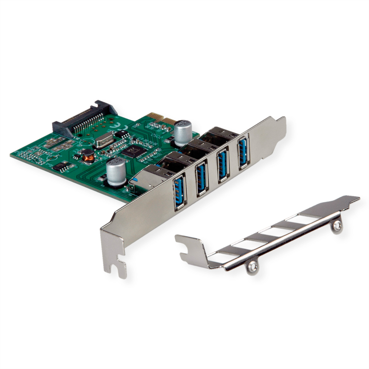 VALUE PCI-Express-Karte, USB 3.2 Gen 1, 4 Ports, VALUE  (BILD2)