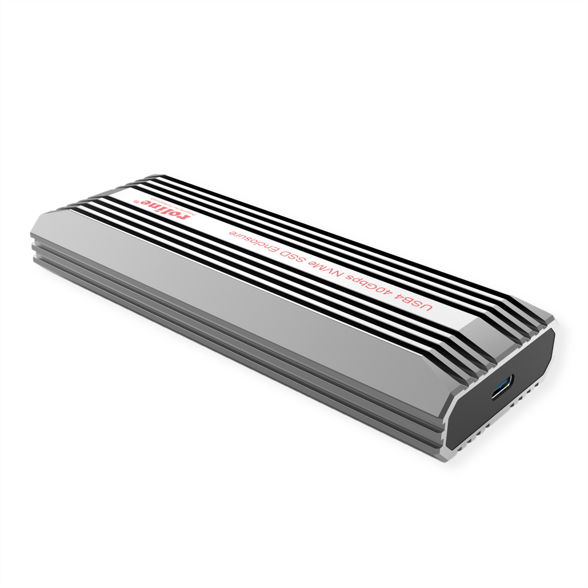 ROLINE Externes SSD-Gehäuse, M.2, NVMe zu USB 4 Gen 3x2  (BILD2)