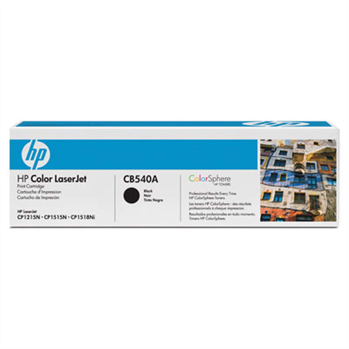 CB540A, HP Color LaserJet Druckkassette schwarz für HP LaserJet CP1215