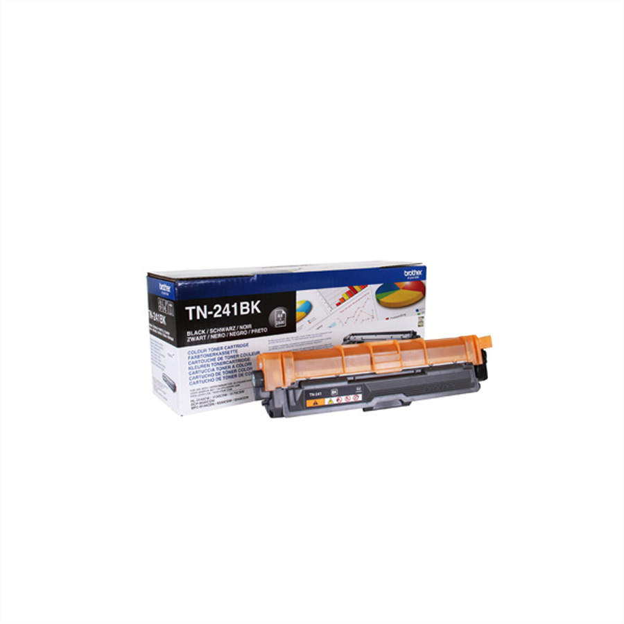 TN241BK, BROTHER Tonercartridge, schwarz ca. 2.500 Seiten, für HL-3140/50/70 / DCP9020 / MFC9140CDN/9330CDW/9340CDW