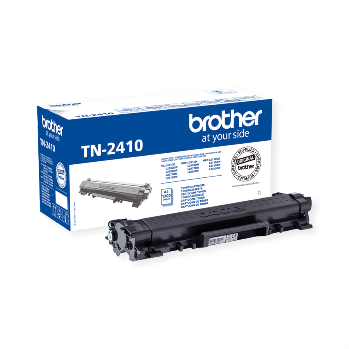BROTHER Toner TN-2410, HL-L2310D, DCP-L2510D Toner schwarz, ca. 1.200 Seiten