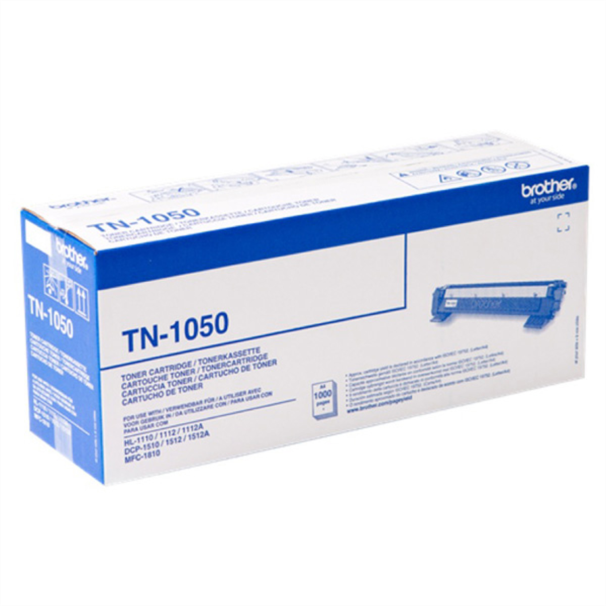 TN1050, BROTHER Toner für ca. 1.000 Seiten, BROTHER TN1050 (BILD1)