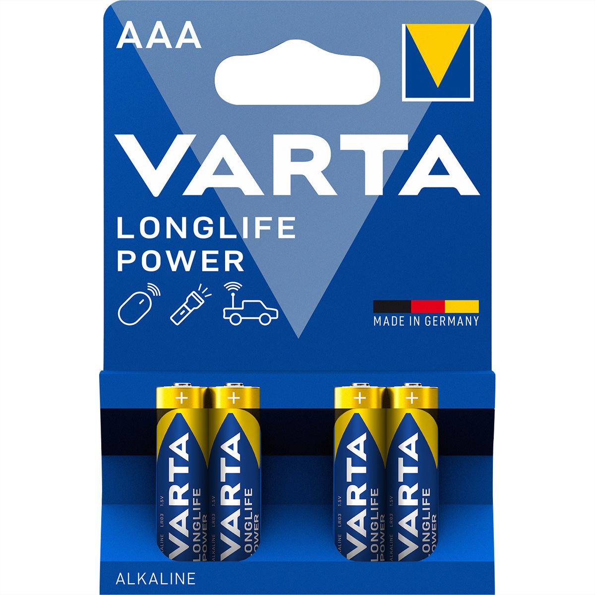 VARTA High Energy LR03 Batterie - Varta Nr.:4903Spannung:1,5 VSystem:AlkalineIEC Code:LR03andere:AA