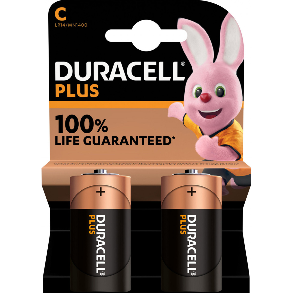 DURACELL Batterie Plus NEW -C   (MN1400/LR14) Baby      2St.
