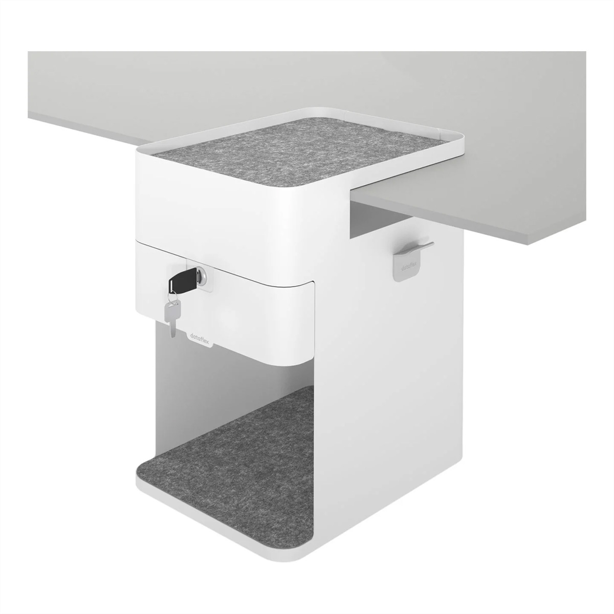 DATAFLEX Bento® desktop locker, 500, weiß