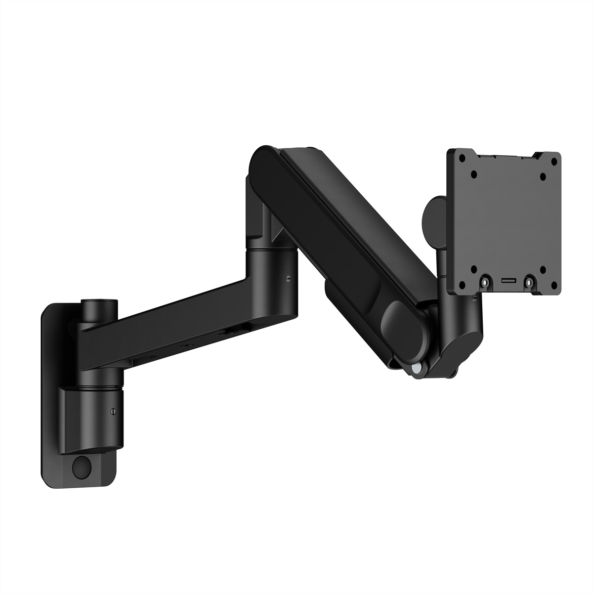 ROLINE LCD-Monitorhalterung mit Gasfeder, Wandmontage, 24-57 Zoll, bis 27 kg Monitorarm, Wand- oder Tischmontage