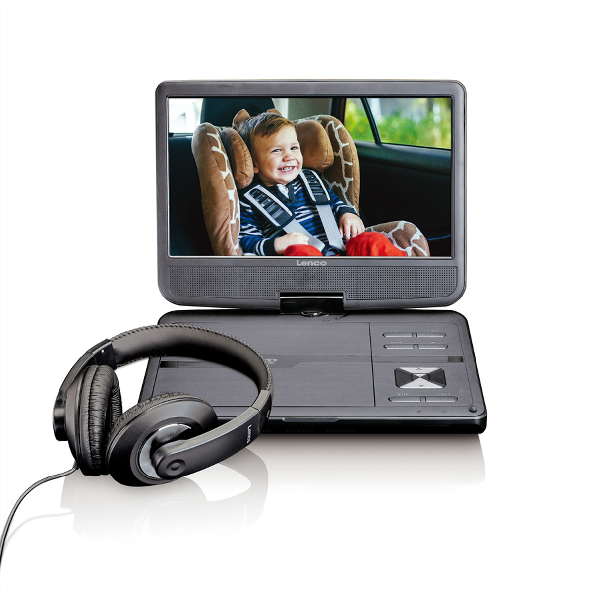 LENCO DVP-1010, portabler DVD-Player, 10