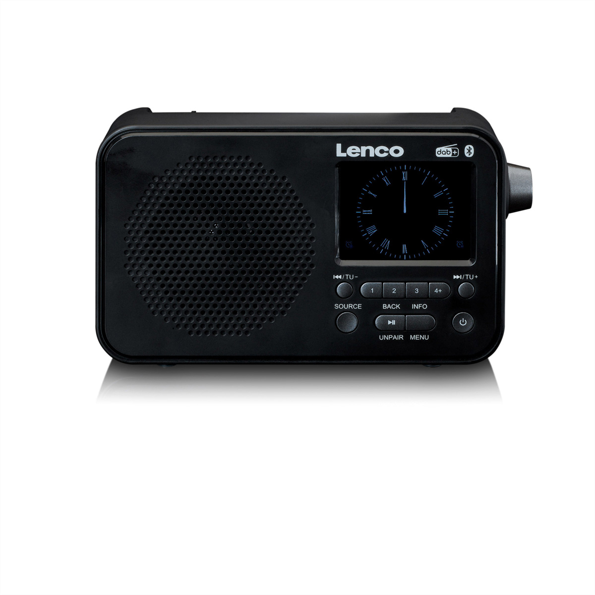 Lenco DAB+ Radio PDR-035, Schwarz