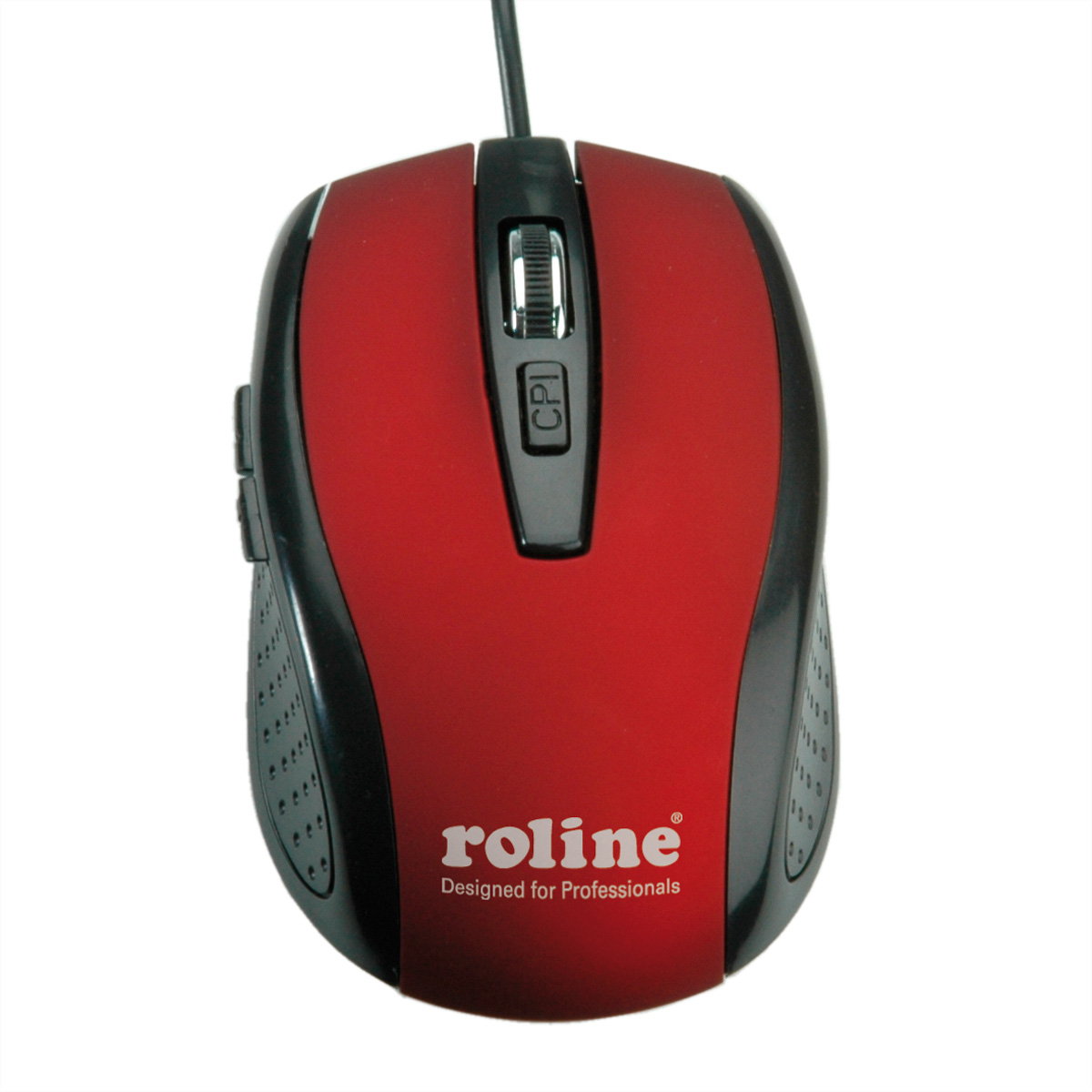 ROLINE \"ROLINE Maus \"\"rot/schwarz\"\", optisch, USB\"