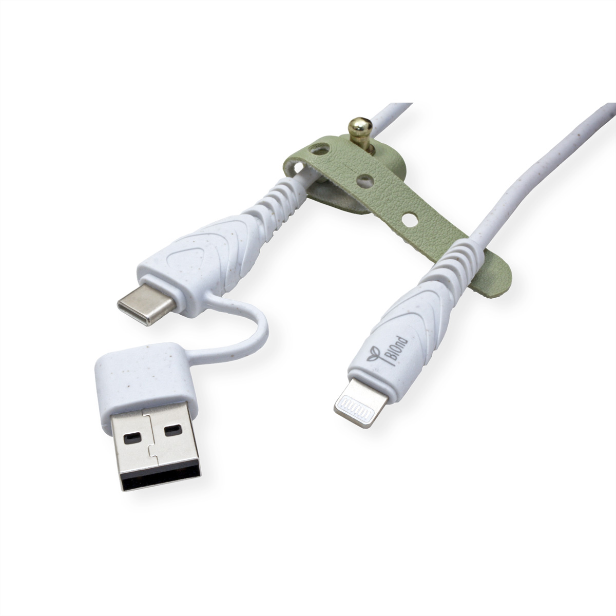 BIOnd BIO-CT-IP USB-C to Lightning &, USB-A 3,5A 1,2  (BILD2)