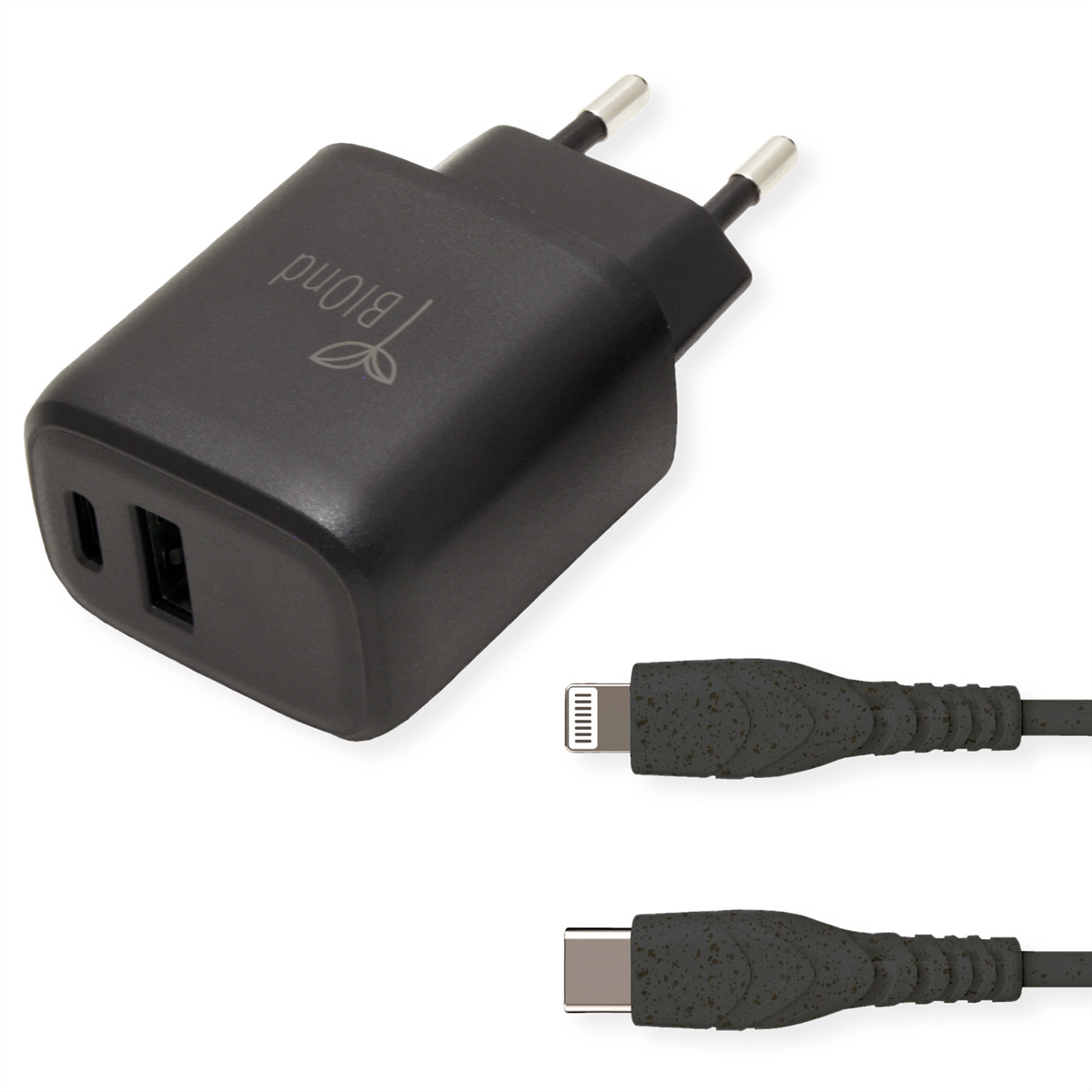 BIOnd BIO-CTL-20W PD 20W Charger + USB-C to Lightning Kabel