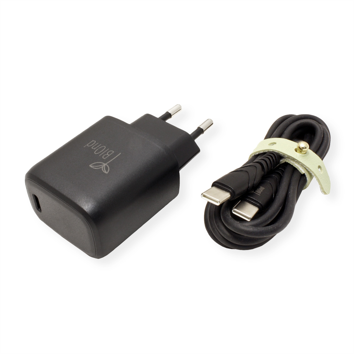 BIOnd BIO-CTC-25W PD-Reiseladegerät + USB-C KABEL,  (BILD2)