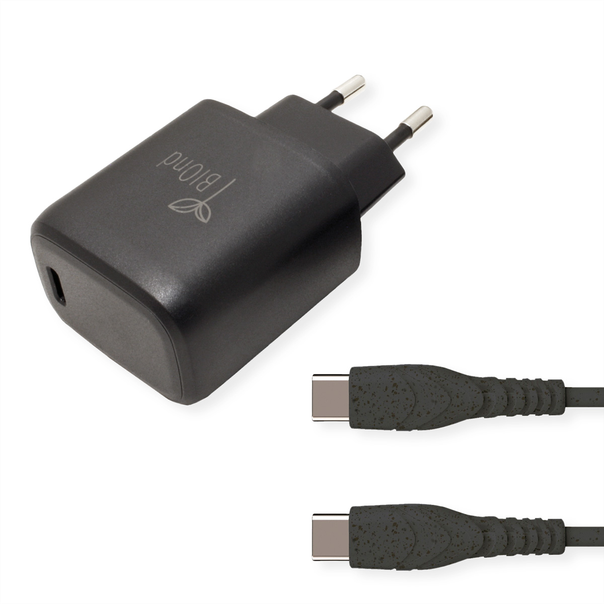 BIOnd BIO-CTC-25W PD-Reiseladegerät + USB-C KABEL