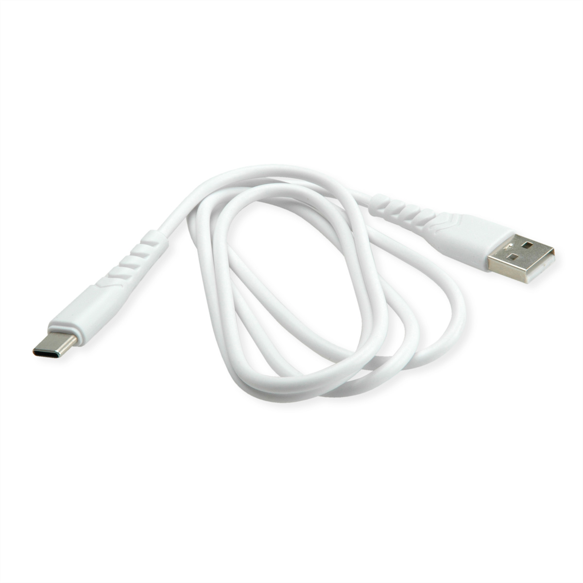 BIOnd USB-A to USB-C 1m white Recycled Plastic USB & Lightning