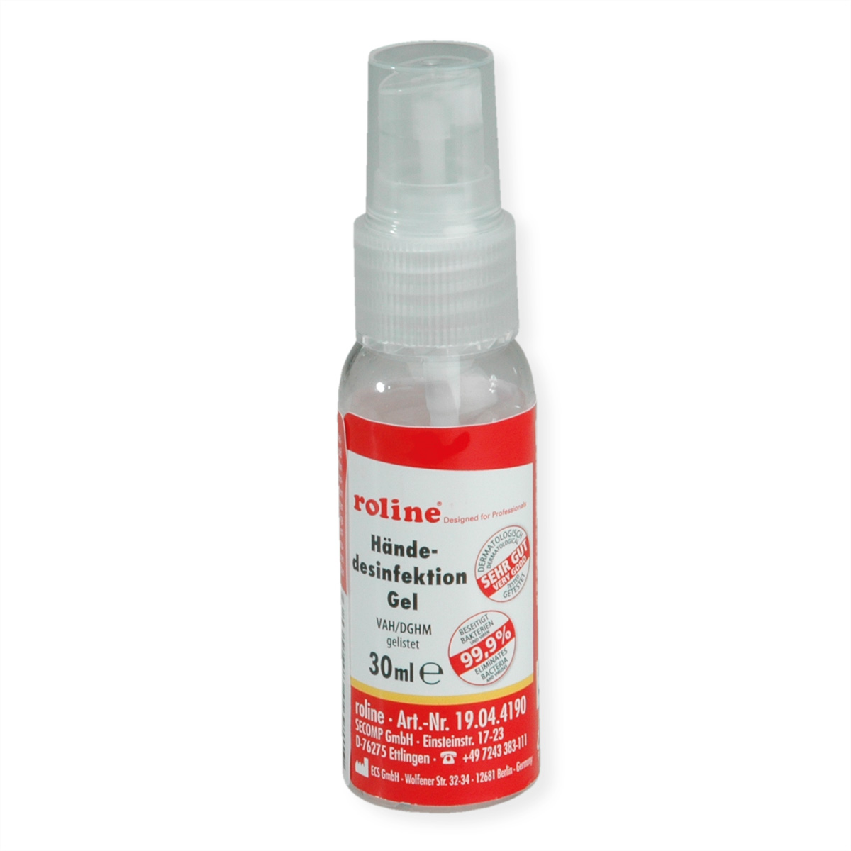 ROLINE Handdesinfektion, 30ml, ROLINE 19.04.4190  (BILD2)