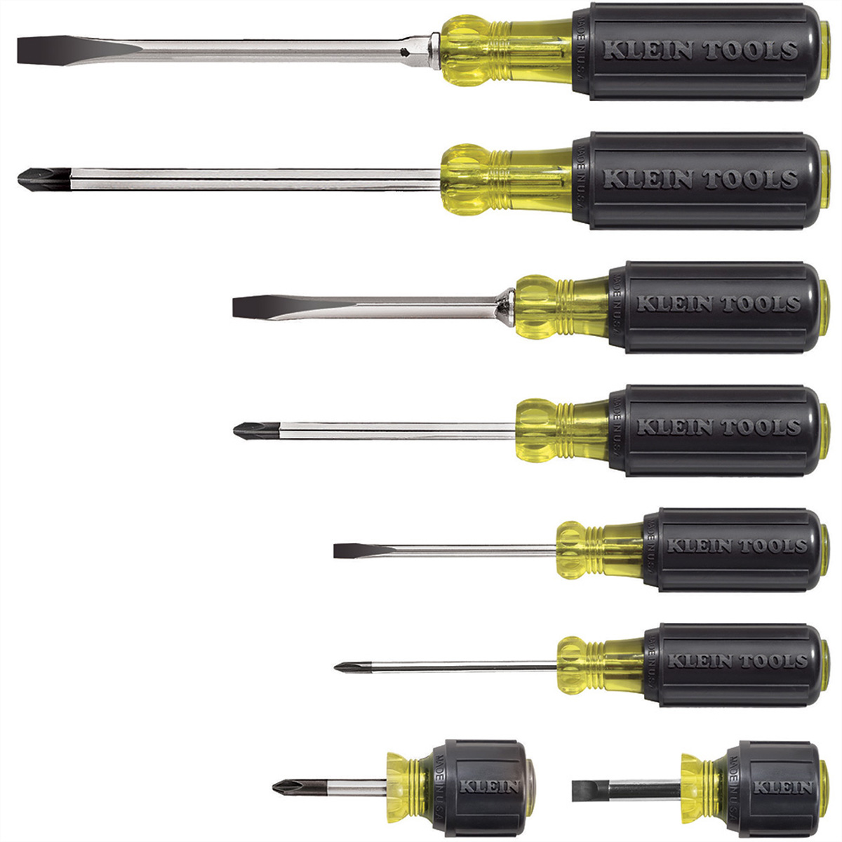 KLEIN TOOLS 85078 Schraubendreher, 8-teiliges Set