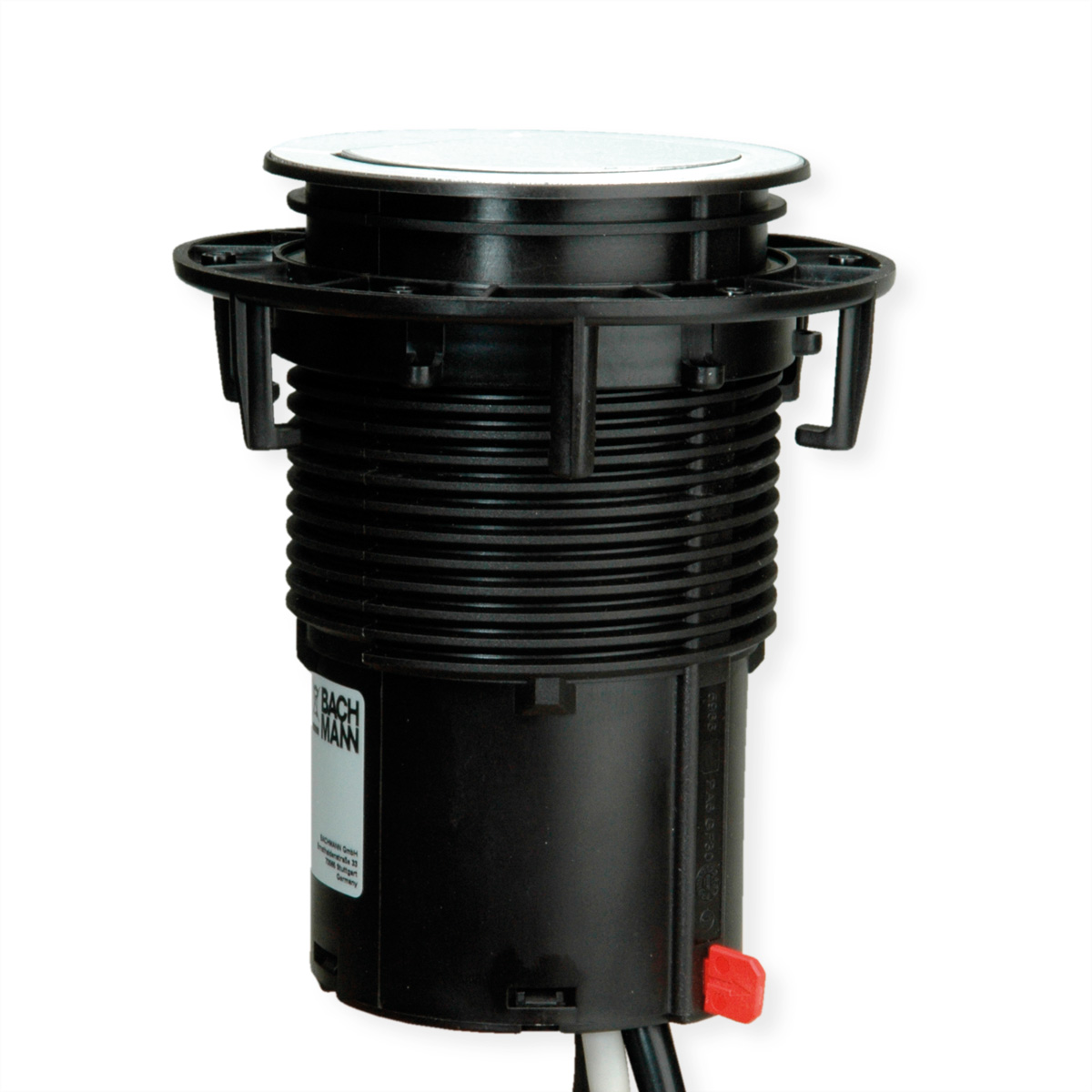 BACHMANN ELEVATOR 1xCEE7/3 1xHDMI 1xCAT6A 90° 0,5m GST18