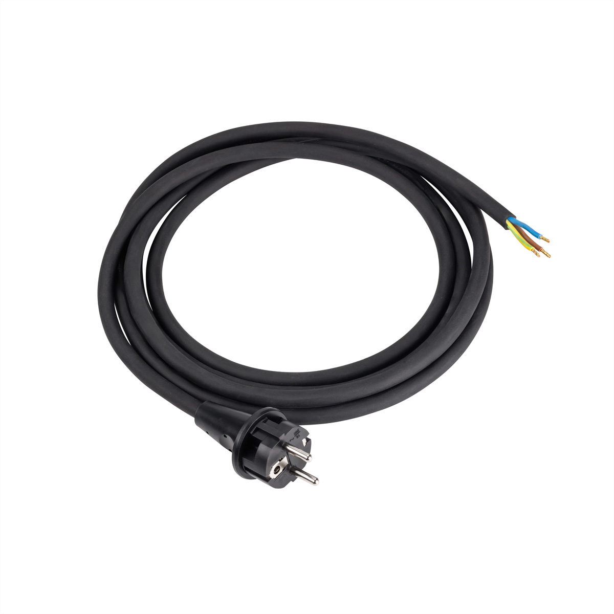 BACHMANN Neopren-Zuleitung 3G1.50 3m, H07RN-F 3G1.50 schwarz 32/AEH
