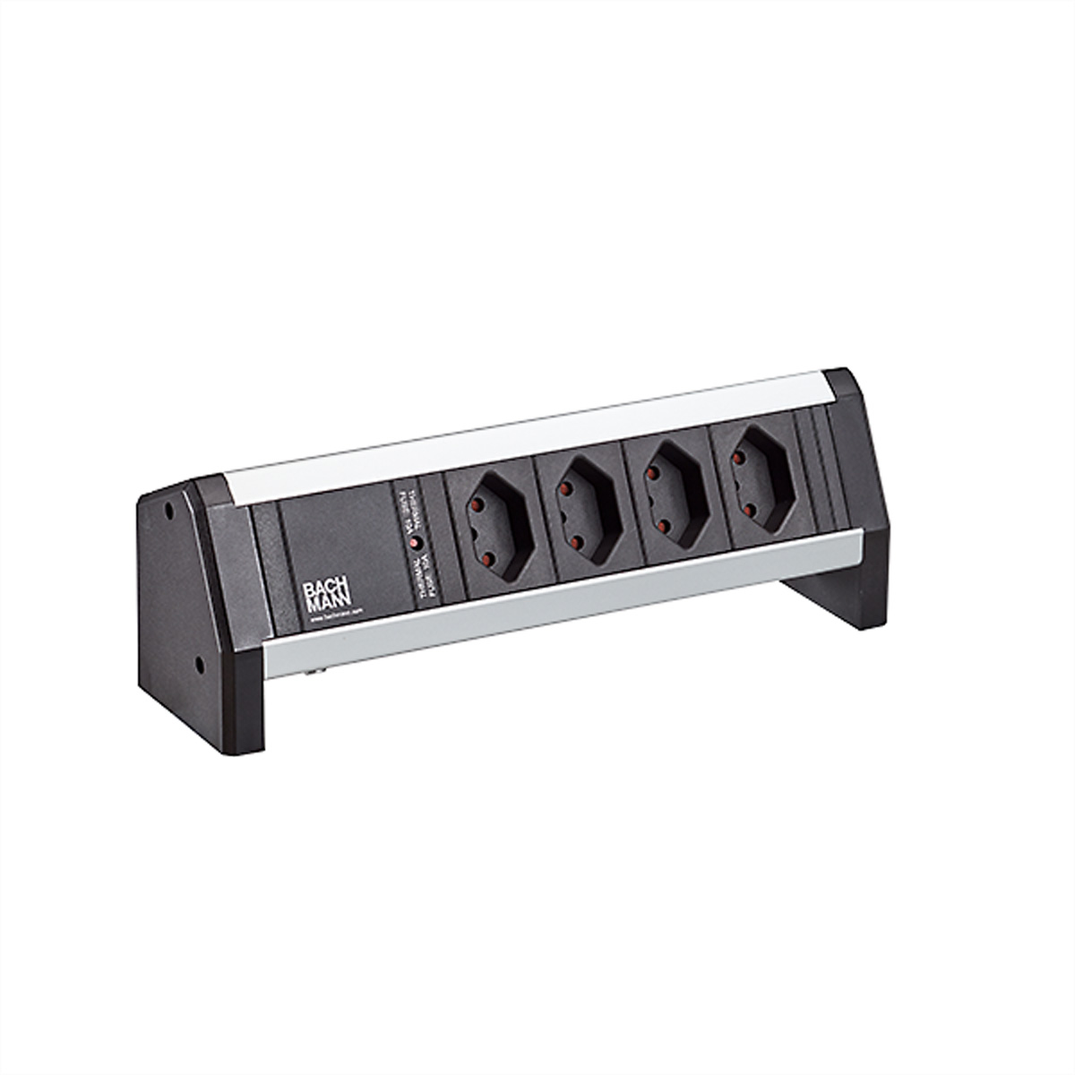 BACHMANN DESK 4xCH 0° GST18, Schweiz Aufbau-Anschlussfelder DESK1