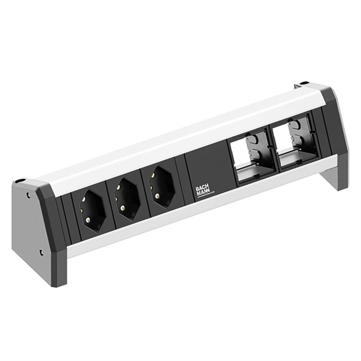 BACHMANN DESK 3xCH 2xCM GST18, Schweiz Aufbau-Anschlussfelder DESK1