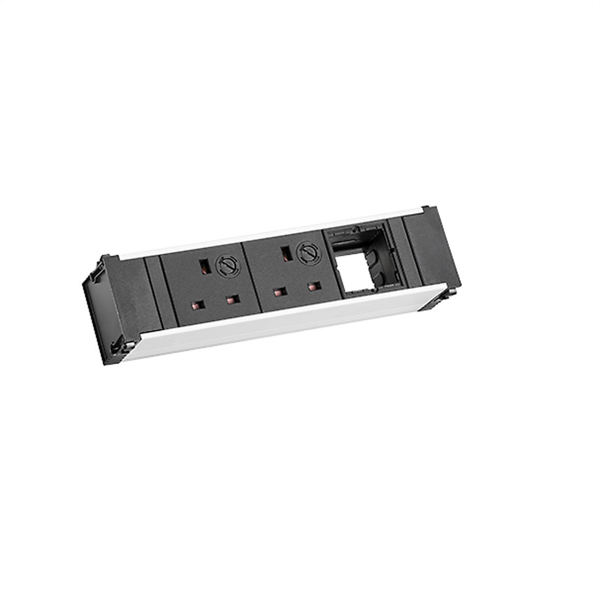 BACHMANN CONI 2xUK 3,15A 1xCM, GST18 217mm United Kingdom Einbau-Anschlussfelder CONI