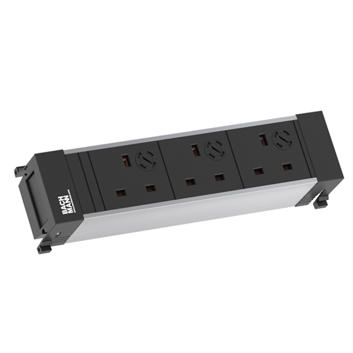 BACHMANN POWER FRAME 3xUK 90° 3,15A, Strom 0,2m GST18 United Kingdom Einbau-Anschlussfelder POWER FRAME