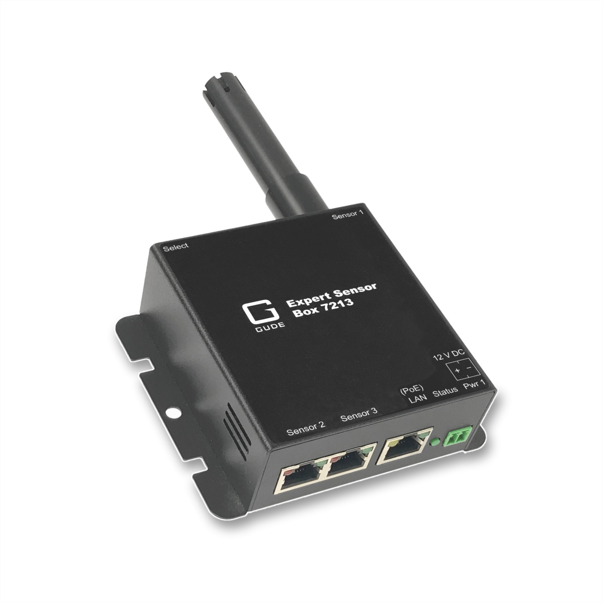 GUDE 721311 Expert LAN-Sensor für Temperatur, PoE