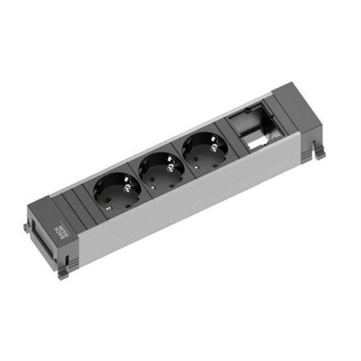 BACHMANN Power Frame 3xCEE7/3 916.006 1xABD