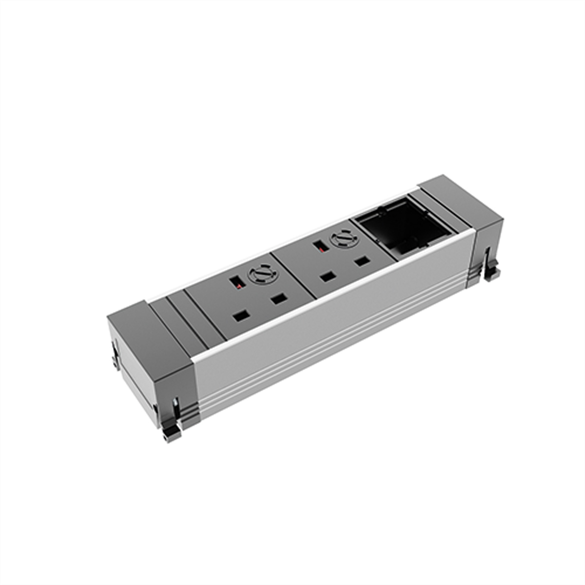 BACHMANN POWERFRAME Small, 2xUK 1xABD Einbau-Anschlussfelder POWER FRAME