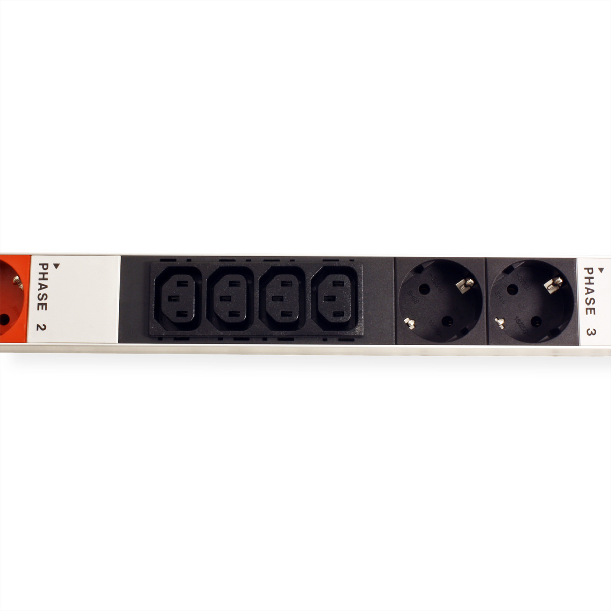 BACHMANN IT PDU ALU 0HE 12x C13 6x Schutzkontakt 3x 16A 800.0109 (BILD2)